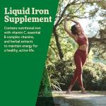 Floradix Vegetarian Iron Liquid Supplement: Energy Support (8 words)