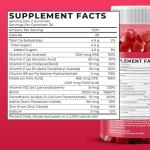 Ollyoo Multivitamin Gummies for Adults | Cherry & Strawberry Flavor | Great Source of Vitamin A & Essential Nutrients | Supports Overall Health | 60 Count