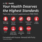 10X Health Optimize Methylated Multivitamin for Men & Women - 34 in 1 Formula with 800 mcg of Vitamin B12, Vitamin E, 5-MTHF, B Complex, NAC, Magnesium & Zinc Multivitamins - 90 Capsules