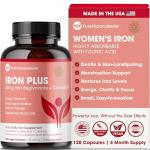 Natural Iron Supplement for Energy & Anemia Support