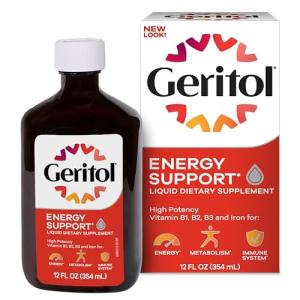 Geritol B-Vitamins & Iron Liquid Energy Boost 12 oz