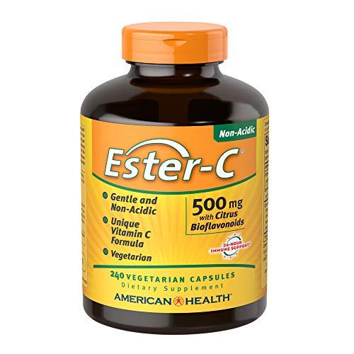 Ester-Vitamin C with Citrus Bioflavonoids 500 Milligrams 240 Veg Capsules