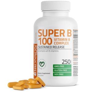 Bronson Super B Complex Vitamin for Energy Support