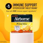 Airborne Vitamin C Effervescent Tablets - Zesty Orange