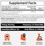 Nootropics Depot GS15-4 Panax Ginseng Extract Capsules | 200mg | 60 Count | Ayurvedic Herb | Natural Adaptogen | Supports Healthy Stress Levels