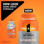 One A Day Multivitamin for Women 50 and Over Tablets, Womens Multivitamin 50 plus with Vitamins D, C, E, Zinc & Biotin, Daily Vitamins for Woman 50+, 100 Ct (Packaging May Vary)