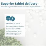 Igennus Daily Vitamin D3 2000iu, 50 mcg, Clean Label, 365 Small Tablets, 1-Year Supply, Vegetarian Cholecalciferol Vitamin D Supplement