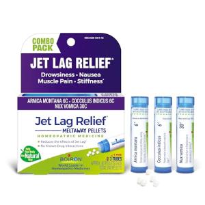 Boiron Jet Lag Relief – 240 Pellets, 3 Tubes