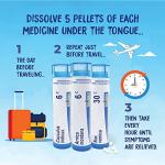 Boiron Jet Lag Relief – 240 Pellets, 3 Tubes