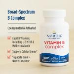Nordic Naturals B Complex Vitamins - 45 Capsules