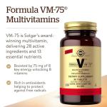 Solgar VM-75 Multivitamins with Chelated Minerals - 90 Tablets