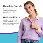 Doctor's Recipes Ultra B Complex Vitamins for Women and Men, with Methylated B12 1000mcg, B6, B1, Folic Acid, for Energy Metabolism, Nerve & Mood Support, Vegan, 120 Capsules, 60 Day Supply