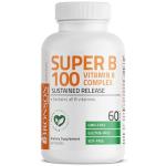 Bronson High-Potency Vitamin B 100 Complex Tablets