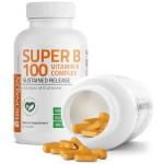 Bronson High-Potency Vitamin B 100 Complex Tablets