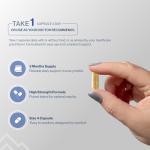 VITAJAX, ADK 10 - Vitamin ADK Supplement, 180 Capsules - High Potency Vitamin A, D3(10,000 IU) K2 as MK-7 for Bone, Heart & Calcium Absorption – Non-GMO, Gluten Free (6 Month Supply) 2 Pack