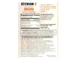 Vitron-C High Potency Iron Supplement - 60 Tablets