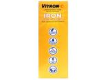 Vitron-C High Potency Iron Supplement - 60 Tablets