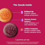 OLLY Daily Multi + Probiotic Gummies, Tropical Flavor