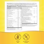 Natural Liver Support with Herbs & Enzymes - 180 Caps