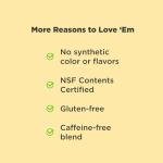 OLLY Daily Energy Gummy, Caffeine Free, Vitamin B12, CoQ10, Goji Berry, Adult Chewable Supplement, Tropical Flavor - 60 Count