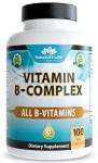 NaturaLife Vitamin B Complex with Vitamin C 100 Veggie Caps