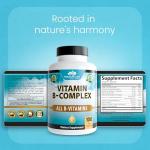 NaturaLife Vitamin B Complex with Vitamin C 100 Veggie Caps
