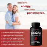 120 Vegan Capsules of NutraChamps Red Ginseng