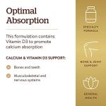 Solgar Calcium Citrate with Vitamin D3, 240 Tablets - Promotes Healthy Bones & Teeth, Supports Musculoskeletal & Nervous Systems - Non-GMO, Gluten-Free, Dairy Free, Kosher - 60 Servings