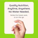 EZ Melts Dissolvable Vitamin D3 5,000 IU - Vegan Vitamin D Supplement for Bone & Teeth Support - No Artificial Flavors - Plant-Based & Non-GMO - Green Apple - 90 Dissolvable Tablets (90 Servings)