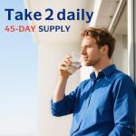 Innate Vitality Calcium 1200 mg with Vitamin D3, 5000IU Vitamin D3, Absorbable Calcium Supplement, Non GMO, No Gluten, for Bone, Immunity, 90 Tablets