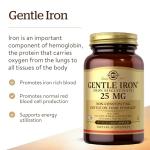 Solgar Gentle Iron 25 mg - 90 Veggie Capsules