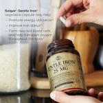 Solgar Gentle Iron 25 mg - 90 Veggie Capsules