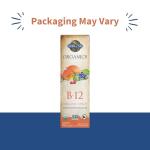 Garden of Life Organic B12 Vitamin Liquid, Raspberry