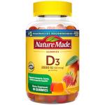 Vitamin D3 2000 IU Dietary Supplement for Bone Health