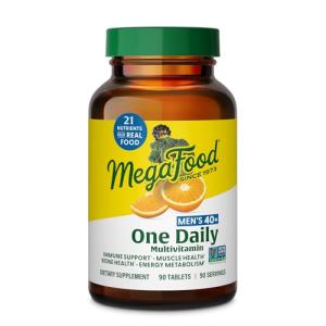 MegaFood Men's 40+ Daily Multivitamin - 90 Tabs