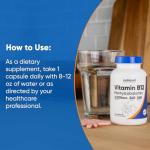 Nutricost Vitamin B12 (Methylcobalamin) 2000mcg, 240 Capsules - Vegetarian Caps, Non-GMO, Gluten Free B12 Supplement