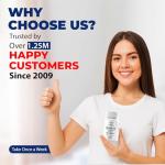 Nivagen Vitamin D3 50,000 IU Capsules 100 Count