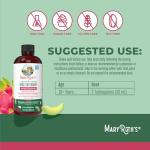 MaryRuth's Liquid Multivitamin + Hair Growth | Biotin 10000mcg | Lustriva Hair Growth Supplement | Clinically Tested in Women for Thicker Hair & Facial Wrinkle | Skin Care | Ages 18+ | 15.22 Fl Oz