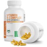 Bronson Vitamin B Complex with Vitamin C - Immune Health, Energy Support & Nervous System Support - Non-GMO, 360 Vegetarian Capsules
