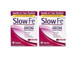Slow Fe Iron Tablets, 60-Count (2 Pack)