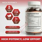 Vegan Vitamin B Complex Gummies for Energy & Immunity