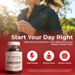 Vegan Vitamin B Complex Gummies for Energy & Immunity