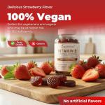 Vegan Vitamin B Complex Gummies for Energy & Immunity