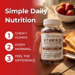 Vegan Vitamin B Complex Gummies for Energy & Immunity