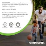 Nature's Plus Hemaplex 60 Tablets for Vitality