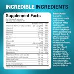 Dr. Berg Whole Food Multivitamin with Minerals - Daily Multivitamin for Men and Women - Includes Premium Whole Food Fruits and Vegetable Blend with Folate, Alpha-lipoic Acid and More - 60 Capsules