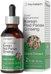 Horbäach Korean Red Ginseng | 2 fl oz Liquid Extract | Panax Ginseng | Vegetarian, Non-GMO, Gluten Free Supplement