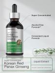 Horbäach Korean Red Ginseng | 2 fl oz Liquid Extract | Panax Ginseng | Vegetarian, Non-GMO, Gluten Free Supplement
