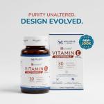 WELLNESS EXTRACT Eannatto Tocotrienols Vitamin E Supplements Tocopherol Free, Non-GMO, Gluten Free & Antioxidant (125MG 30 Softgels)