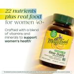 MegaFood Multivitamin for Women 40+ One Daily Womens Multivitamin - with Methylated B12, Methyl Folate, Vitamin D3, C & Zinc - Energy Metabolism, Immune Support & Bone Health, Vegetarian, 90 Tablets